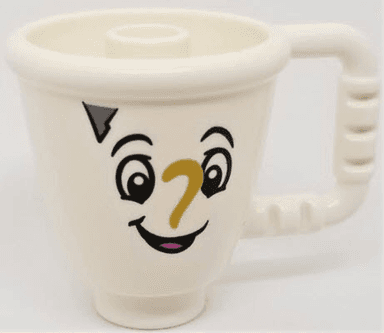 Duplo Figure, Disney Princess, Chip Potts (Duplo Utensil Cup with Stud Inside) (6212893)