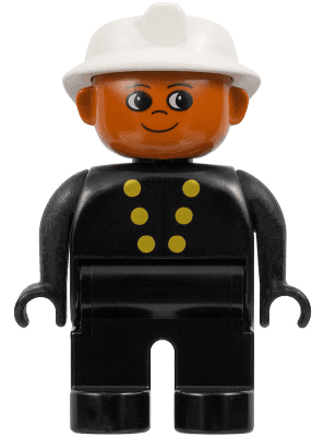 LEGO Duplo Figure Firefighter (4555pb226) Duplo Minifigure
