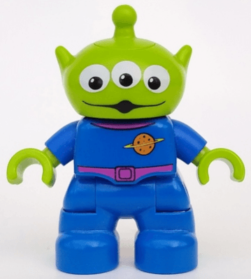 LEGO Duplo Figure Lego Ville Toy Story Alien (4644701 / 4651123) (47205pb022) Duplo Minifigure
