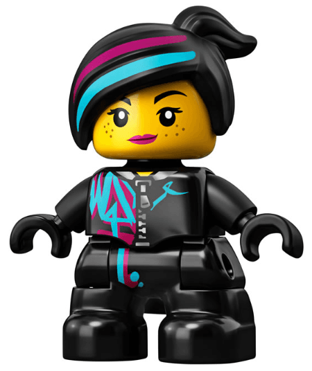 LEGO Duplo Figure Lego Ville Lucy Wyldstyle (47205pb065) Duplo Minifigure