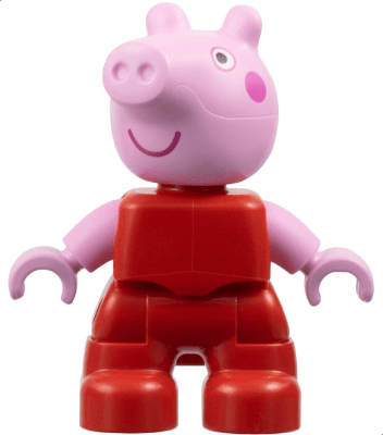 LEGO Duplo Figure Lego Ville Peppa Pig (47205pb114) Duplo Minifigure