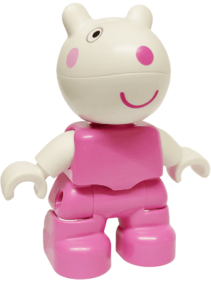 LEGO Duplo Figure Lego Ville Suzy Sheep (47205pb116) Duplo Minifigure
