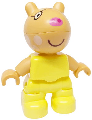LEGO Duplo Figure Lego Ville Pedro Pony (47205pb117) Duplo Minifigure