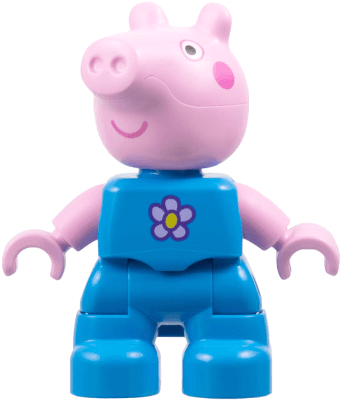 LEGO Duplo Figure Lego Ville George Pig (47205pb119) Duplo Minifigure