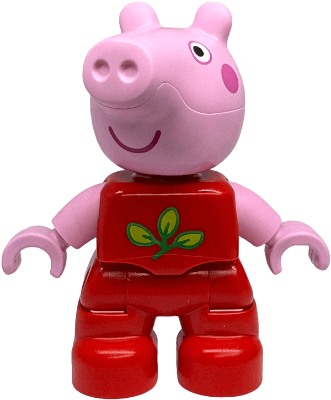 LEGO Duplo Figure Lego Ville Peppa Pig (47205pb122) Duplo Minifigure