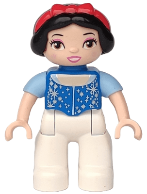 LEGO Duplo Figure Lego Ville Disney Princess Snow White (6078536 / 6103054) (47394pb148) Duplo Minifigure