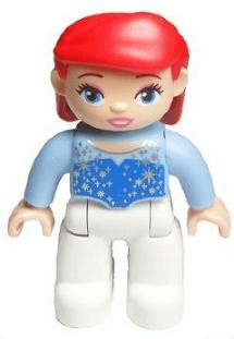 LEGO Duplo Figure Lego Ville Disney Princess Ariel (47394pb154) Duplo Minifigure