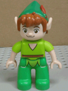 LEGO Duplo Figure Lego Ville Never Land Pirates Peter Pan (47394pb184) Duplo Minifigure
