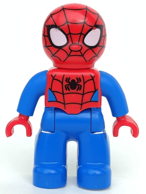 LEGO Duplo Figure Lego Ville Spider-Man Standard Eyes (47394pb192) Duplo Minifigure