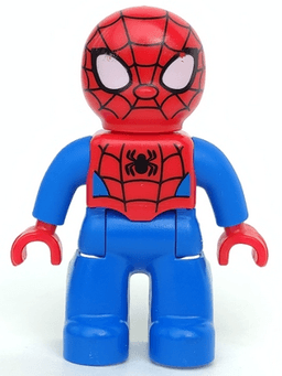Duplo Figure Lego Ville, Spider-Man, Standard Eyes