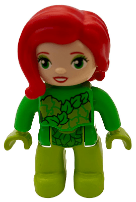 LEGO Duplo Figure Lego Ville Poison Ivy Lime Hands (47394pb224a) Duplo Minifigure