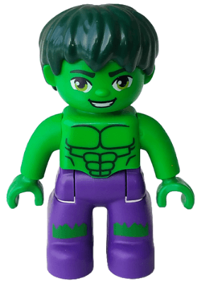 LEGO Duplo Figure Lego Ville Hulk (6219606 / 6394181) (47394pb247) Duplo Minifigure