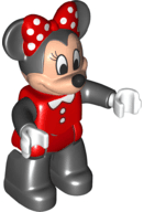 LEGO Duplo Figure Lego Ville Minnie Mouse Red Swimsuit (6220924 / 6269052) (47394pb258) Duplo Minifigure