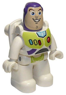LEGO Duplo Figure Lego Ville Male Buzz Lightyear with Detailed Suit (47394pb274) Duplo Minifigure