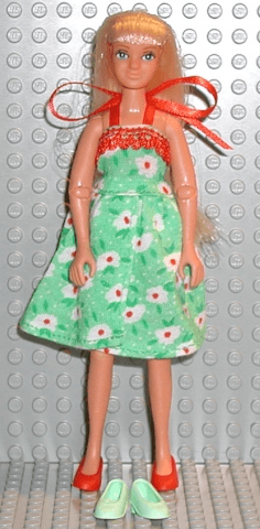 LEGO Scala Doll (Emma with Clothes Dress Green) (72055) LEGO Minifigure