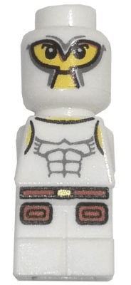 LEGO Microfigure Minotaurus Gladiator White (4560458 / 6023434) (85863pb015) City Minifigure