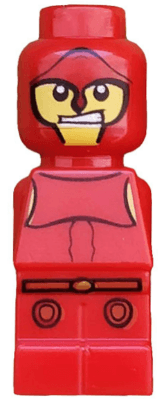 LEGO Microfigure Minotaurus Gladiator Red (4560457 / 6023427) (85863pb017) City Minifigure
