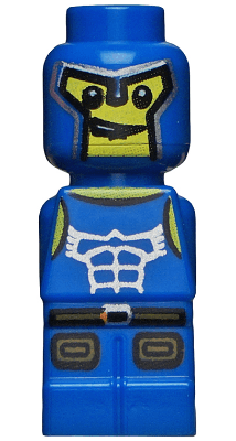 LEGO Microfigure Minotaurus Gladiator Blue (4560455 / 6023422) (85863pb018) City Minifigure
