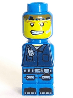 LEGO Microfigure Magma Monster Blue (4585362 / 4594785) (85863pb026) City Minifigure