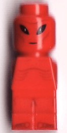 LEGO Microfigure UFO Attack Alien (85863pb028) City Minifigure