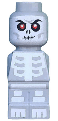 Microfigure Ninjago Skeleton Light Bluish Gray (4615582)