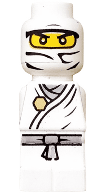 LEGO Microfigure Ninjago Zane (4615581 / 6023874) (85863pb055) City Minifigure