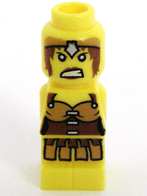 LEGO Microfigure Lego Champion Female Yellow Warrior (85863pb072) City Minifigure