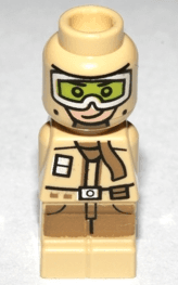 LEGO Microfigure Star Wars Rebel Trooper (85863pb077) City Minifigure