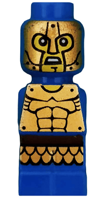 LEGO Microfigure Mini Taurus Gladiator Blue (85863pb085) City Minifigure