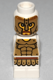 Microfigure Mini Taurus Gladiator White