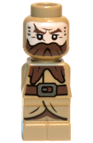 LEGO Microfigure The Hobbit Dwalin the Dwarf (85863pb095) City Minifigure