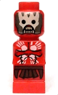 LEGO Microfigure Lord of the Rings Uruk-Hai Berserker (85863pb118) City Minifigure