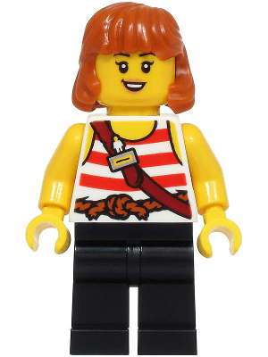 LEGO LEGOLAND Pirate Splash Battle Attendant (LLP035) LEGO Minifigure