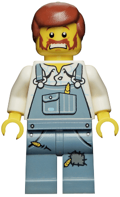 LEGO Alien Conquest Farmer (ac007) Space Minifigure