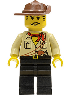 LEGO Johnny Thunder (Desert) (adv010) Adventurers Minifigure