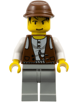 LEGO Mike (adv014) Adventurers Minifigure