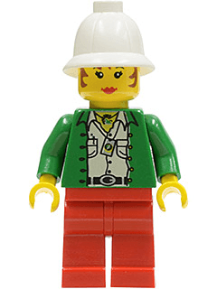 LEGO Pippin Reed / Miss Gail Storm (adv016) Adventurers Minifigure
