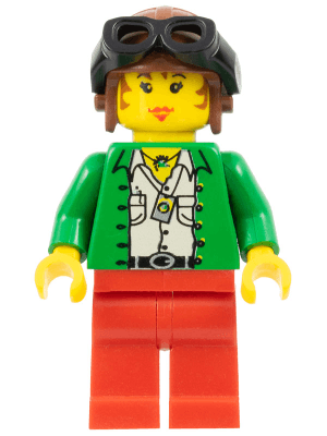 LEGO Pippin Reed / Miss Gail Storm (adv018) Adventurers Minifigure