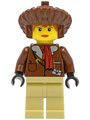 LEGO Pippin Reed / Miss Gail Storm (adv028) Adventurers Minifigure