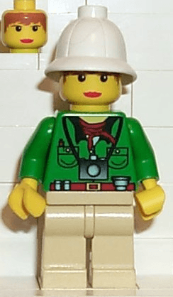 LEGO Pippin Reed / Miss Gail Storm (adv034) Adventurers Minifigure
