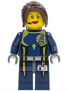 LEGO Agent Trace (agt002) LEGO Minifigure