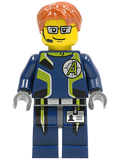 LEGO Agent Fuse (agt010) minifigure