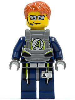 LEGO Agent Fuse (agt022) minifigure