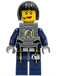 LEGO Agent Swift (agt029) minifigure