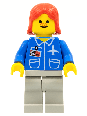 LEGO Airport (air016) Town / City Minifigure