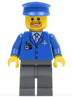 LEGO Airport (air038) Town / City Minifigure