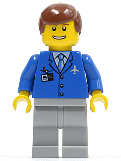 LEGO Airport (air045) Town / City Minifigure