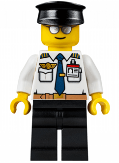 LEGO Airport (air049) Town / City Minifigure