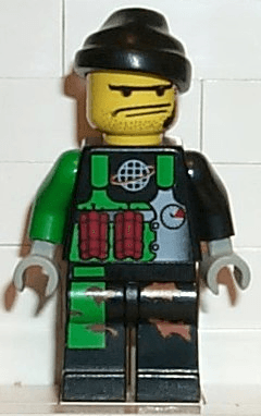 LEGO Crunch (alp003) LEGO Minifigure