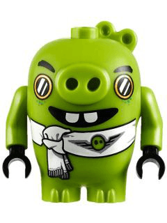 LEGO Pilot Pig (ang004) Angry Birds Minifigure
